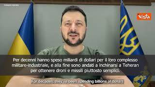 Zelensky: Uso di droni iraniani è simbolo bancarotta militare e politica per Russia