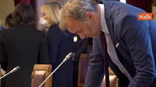 Lorenzo Fontana presiede prima conferenza dei Capigruppo alla Camera