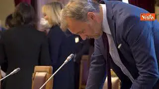 Lorenzo Fontana presiede prima conferenza dei Capigruppo alla Camera