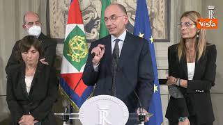 Letta: "Parole di Berlusconi gravi così come applausi"