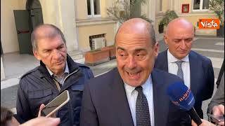 Regionali Lazio, Zingaretti: Appello all'unità e al dialogo, non buttiamo a mare 10 anni di governo
