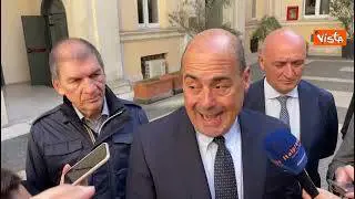 Regionali Lazio, Zingaretti: Appello all'unità e al dialogo, non buttiamo a mare 10 anni di governo