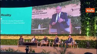C40, Gualtieri a Buenos Aires: "Città di 15 minuti  per affrontare sfida cambiamento climatico"