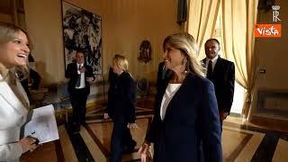 Consultazioni, Giorgia Meloni arriva al Quirinale