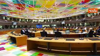 L'applauso del Consiglio europeo per Mario Draghi