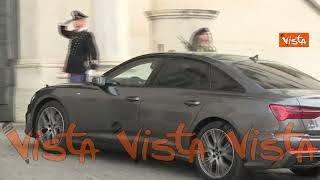 L’arrivo di Giorgia Meloni al Quirinale per il Giuramento da Primo Ministro, le immagini