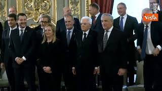 Ecco il Governo Meloni, la foto di gruppo con il Presidente della Repubblica Mattarella