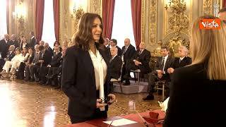 Governo Meloni, il giuramento della ministra del Turismo Santanchè