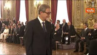 Il Giuramento di Nello Musumeci, Ministro per il Sud