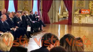 L'occhiolino di Salvini alla compagna prima del giuramento al Quirinale