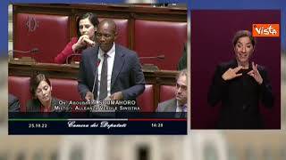 Soumahoro (Verdi-Si): "Italiani si nasce e si diventa"