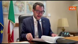 Salvini: Stop Fornero, Flat tax e Ponte in programma. Con con Giorgia e Silvio dalle parole ai fatti