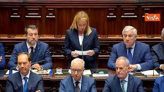 Meloni: "Non intendiamo perdere tempo"
