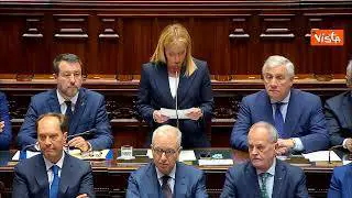 Meloni: "Non intendiamo perdere tempo"