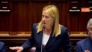 Meloni: "A volte falliremo, ma non getteremo la spugna e non tradiremo"