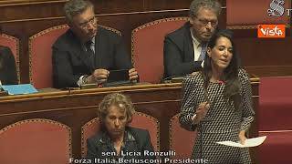 Ronzulli a Meloni: "Ci hanno voluto rappresentare divise, ma noi combatteremo insieme"