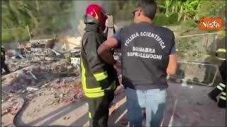 Esplode palazzina a Lucca, due morti e 3 feriti. Salva 26enne incinta