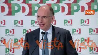 Letta: “Ora iniziamo nuova storia dall’opposizione, dobbiamo cambiare nostro vocabolario”