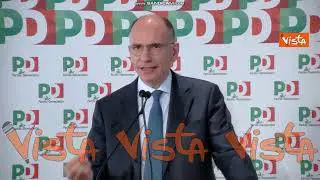 Letta: “Congresso vincente perchè non si conosce vincitore"