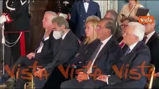 Mattarella e Meloni alla celebrazione de “I Giorni della Ricerca” di Airc al Quirinale, le immagini