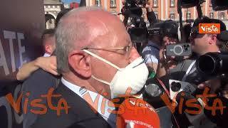 De Luca: "Fermare il bagno di sangue che è in atto in Ucraina, dobbiamo farlo per i giovani"