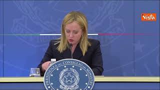 Ergastolo ostativo, Meloni: "Lotta alla mafia obiettivo del Governo"