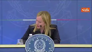 Meloni: "Siamo stati veloci come promesso"
