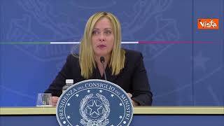 Meloni: "Difficile che Schillaci capisca meno di Ministri che non erano della materia"