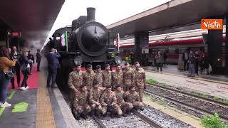 Ecco il Treno della Memoria arrivato a Roma dopo un viaggio di 17 tappe