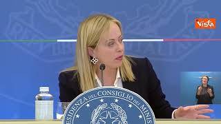 Meloni: "Decreto ministeri contiene scelte che raccontano bene nostre priorità"