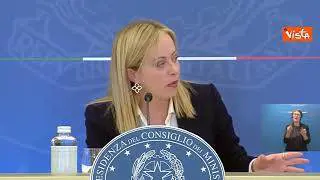 Meloni: "Decreto ministeri contiene scelte che raccontano bene nostre priorità"