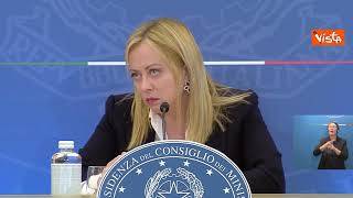 Meloni: "Ampliare concessioni estrattive di gas"