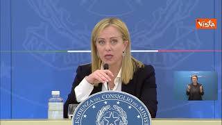 Meloni: "Da prossimo Consiglio Ue energia ci aspettiamo determinazioni concrete"