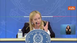 Meloni: "E' finita l'Italia in cui alcuni rispettano regole e qualcun altro no"