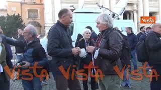 Letta alla manifestazione della pace di Roma