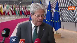 Manovra 2023, Gentiloni: "Confido in atteggiamento di cautela dell'Italia"