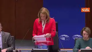 Metsola: "Non dobbiamo mai più tornare a un continente diviso"