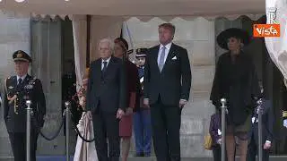 Italia-Olanda, Mattarella al Palazzo Reale di Amsterdam. Le immagini