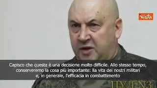 Il ministro della Difesa russo ordina ritirata a ovest del fiume Dnipro