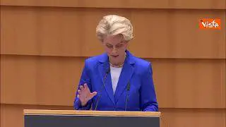 Von der Leyen: "Siamo pronti ad affrontare l'inverno, Putin ha fallito"