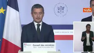 Il Ministro francese Darmanin: "Conseguenze estremamente gravi con l'Italia nei rapporti bilaterali"