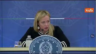 Meloni: "Sorpresa da reazione aggressiva Francia, incomprensibile e ingiustificata"