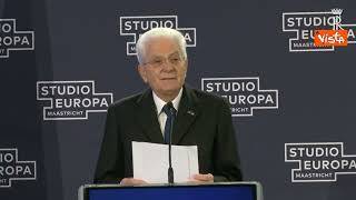 Mattarella: "Su migranti servono scelte condivise in Ue"