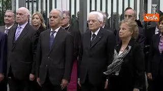 Mattarella al carcere Ucciardone di Palermo per intitolazione aula bunker a Falcone e Borsellino