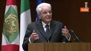 Mattarella: "Nessun Paese può affrontare sfide da solo"