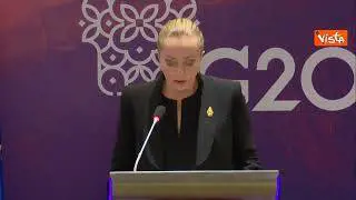 G20, Meloni: "Riunione Bali un successo, riavvicinamento Occidente e resto del mondo"