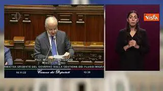 Migranti, Piantedosi: "Italia continuerà a rispettare impegni, ma accoglienza ha un limite"