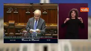 Migranti, Piantedosi: "Ocean Viking si è diretta autonomamente in Francia"