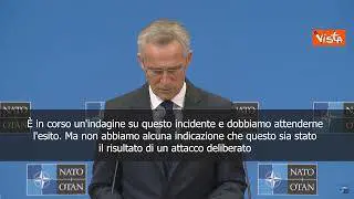 Missile in Polonia, Stoltenberg: No indicazioni sul fatto che sia attacco deliberato