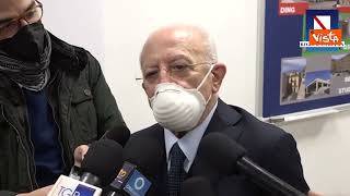 De Luca: "Niente luminarie a Natale? Pronto a intervenire con cacciavite e lampadine"